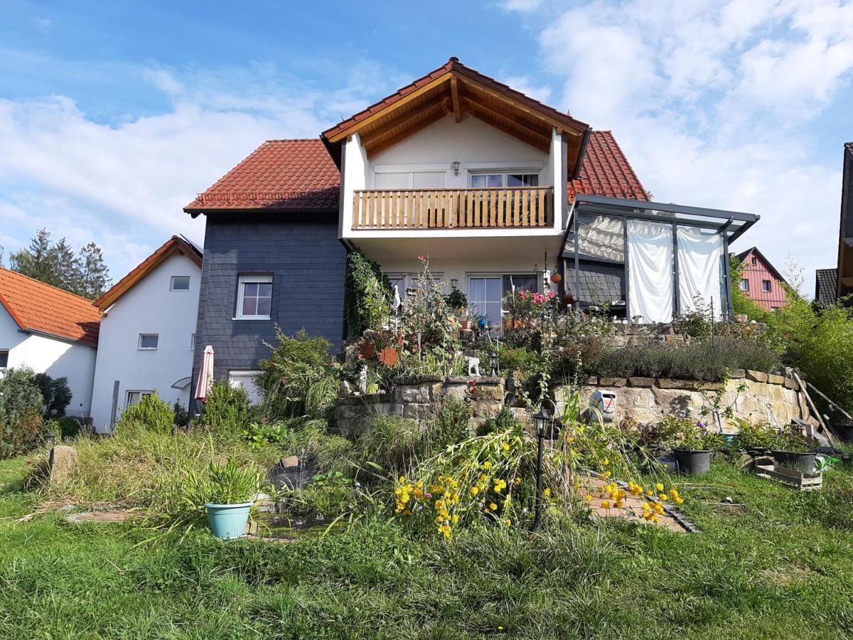 Ferienwohnungen Leffer Großheirath Exterior foto